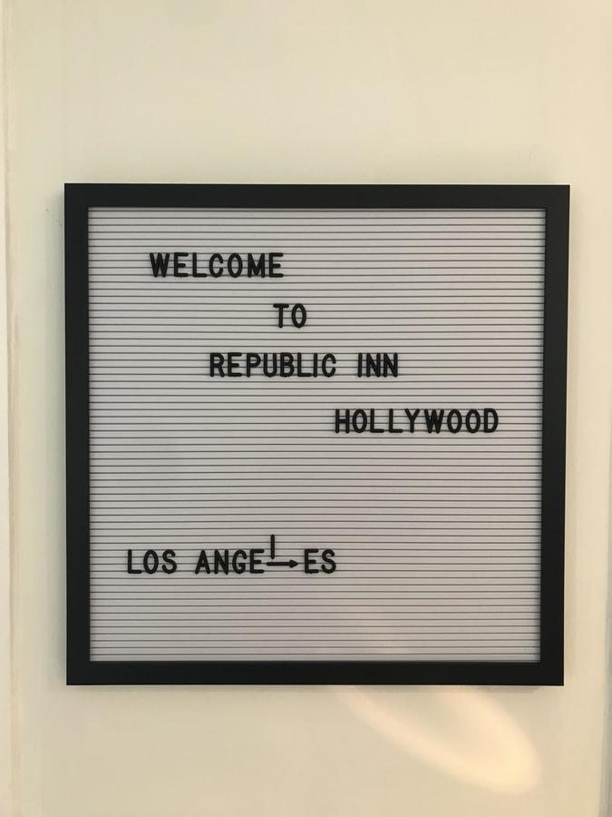 Hostel Republic Hollywood La Los Angeles Exterior foto